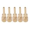 5PCS Fountain Nozzle Fountain Water Spray Sprinkler Head Swimming Pool Brass Deck Jet Nozzle Direct Injection G1 2in