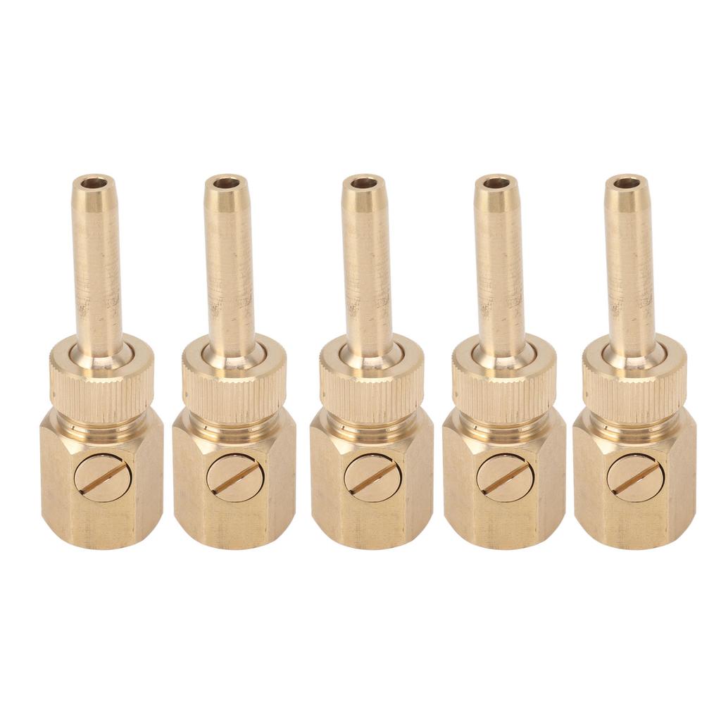 5PCS Fountain Nozzle Fountain Water Spray Sprinkler Head Swimming Pool Brass Deck Jet Nozzle Direct Injection G1 2in