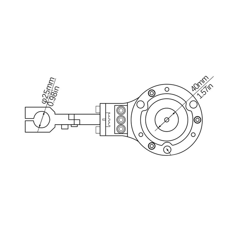 A84X-Anti-Collision Fixture For Portable CNC Flame Plasma Torch Clamp Holder For CNC Cutting Machine