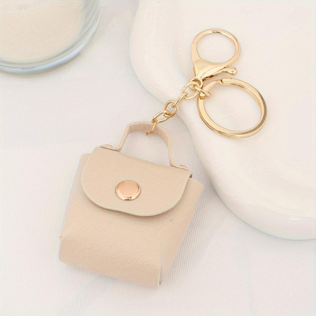 Cute Small Square Bag Keychain, Mini Storage Bag, Pendant Keychain, Mini Small Bag That Can Hold Change.