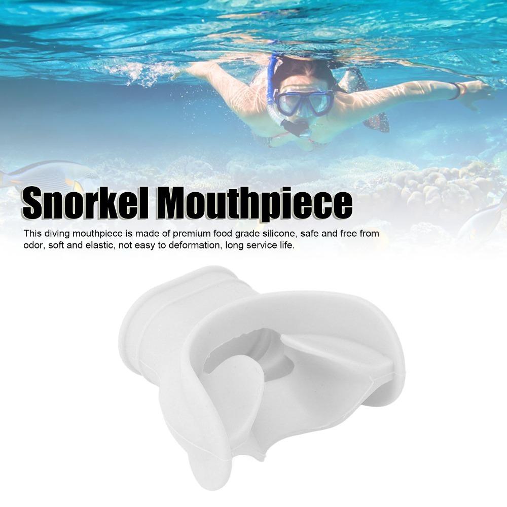 Silicone Scuba Diving Regulator Mouthpiece Mouthpiece Snorkel Regulator for Snorkeling