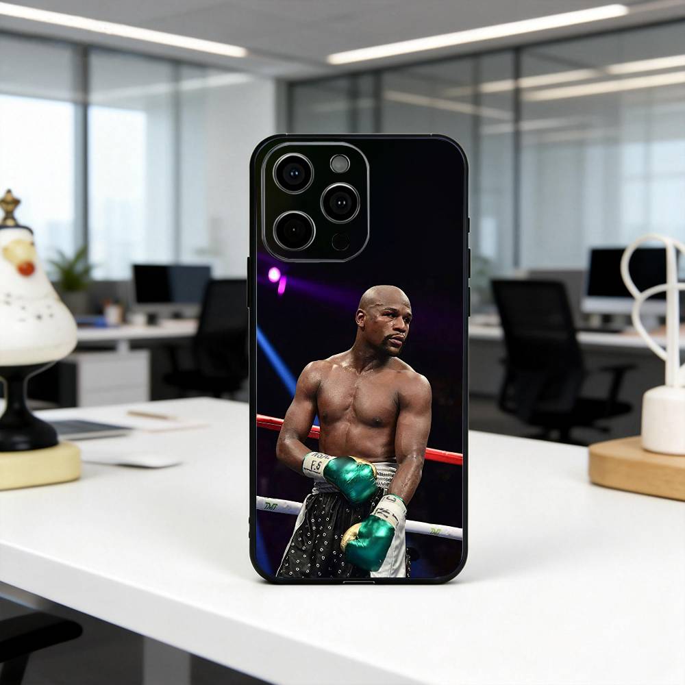 Boxing F-Floyd M-Mayweather-FM Phone Case For iPhone 17, 16,15,14,13,12,11 Plus,Pro Max, Others Soft Black Cover