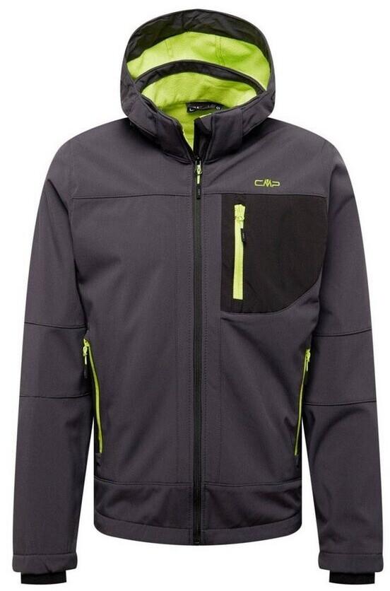

Куртка CMP мужская софтшелл с отстегивающимся капюшоном (3A01787N) антрацит/асидо 46