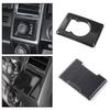 Black Wood Grain 4WD Four Wheel Driver/Power Outlet Switch Trim For 15+Ford F150
