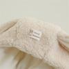 Cute Rabbits Ear Infant Hat With Thick Plush Hat Perfect For Cold Weather Headwear For Boys And Girls