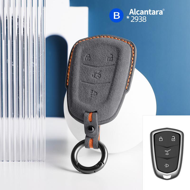 3 4 Buttons Car Key Case Cover Shell Fob for Cadillac CT4 CT5 CT6 XT4 XTS ATS-L ATS-L XT5 XT6 XTS Car Remote Key Accessories