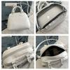 PU Japan Style High Capacity Transparent Ita Bag PU Casual Leather Handbags Square JK Bag Creative Gift