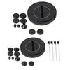 1.2W Solar Powered Water Fountain Pump No Battery Solar Fountain Pump Solar Powered Water Fountain for Pond Patio Garden Outdoor