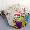 Princess Castle Themed Automatic Opening and Closing Umbrella, Brightly Colored 8-rib Portable Umbrella, Suitable for Men and Women, A Perfect Gift fo