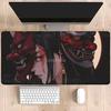 Mouse Pad Anime Mask girl Large Game Computer Office Game  Rubber Antislip Gaming Keyboard Mousepads offices overlock Desk Mat