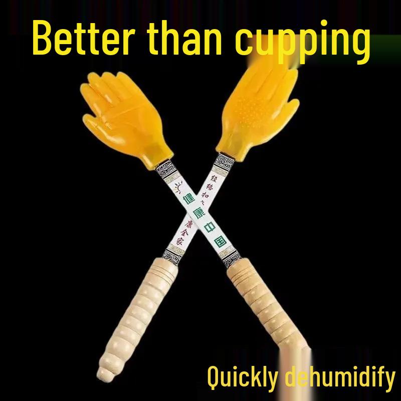 Silicone Meridian Massage Hammer - Palm Slapping Sha Device