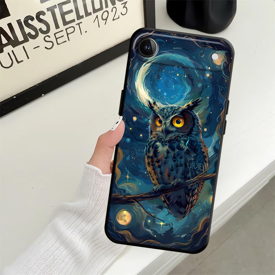 Fantasy Owl Case for Apple iPhone 17 Pro Max 13 Air 14 XR XS MAX 12 16 15 Pro 7 8 11 Funda Phone Cover