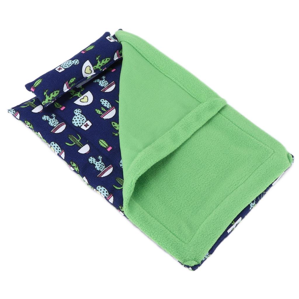 Reptile Sleeping Bag Washable Comfortable Warm Convenient Bearded Dragon Blanket