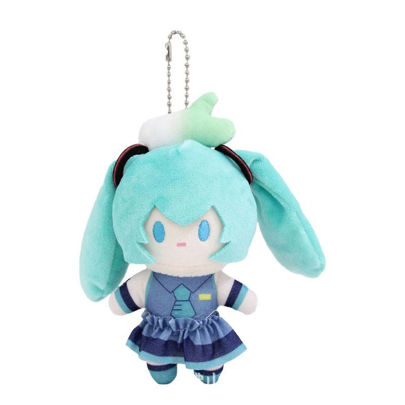 Cartoon Plush Girl Hatsune Miku Keychain Doll Pendant Cute Doll Doll Backpack Small Hanging Decoration