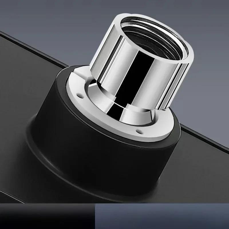 High Pressure Rainshower Head Magic Water Flow Rainfall Shower Head Mini Top Spray Water- Saving Shower Bathroom Accessories