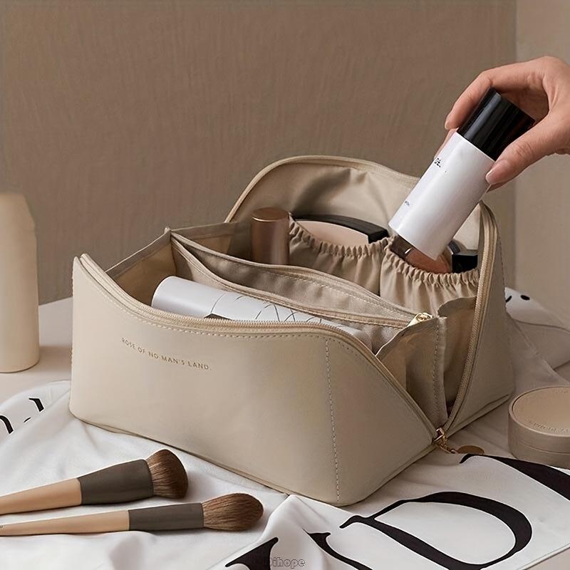 Geantă de machiaj de mare capacitate pentru femei Geantă portabilă Advanced Sense Travel Geantă de depozitare pentru articole de toaletă