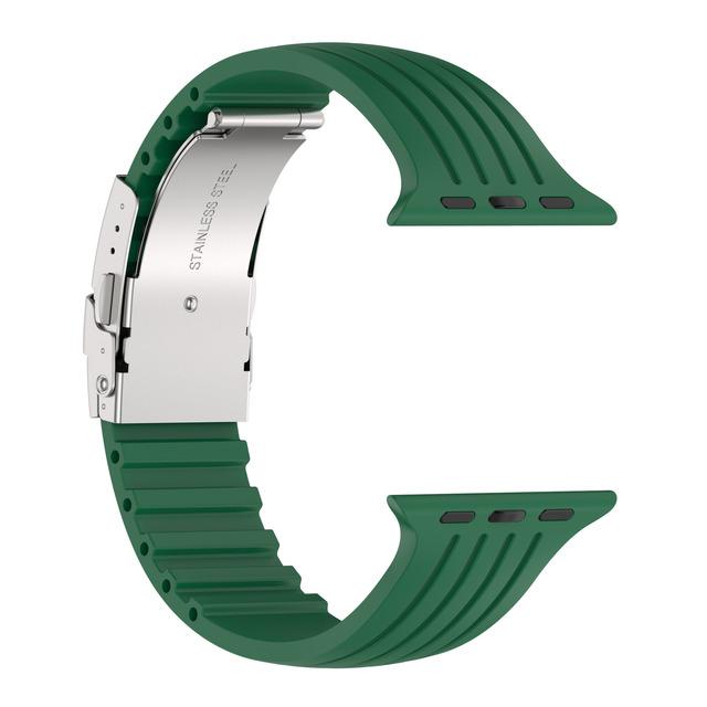 

Ремешки Для Apple Watch ultra 2 ремешок 44мм 40мм 49мм 45мм 41мм 38 46мм 42мм Силиконовый браслет correa iwatch series 3 6 se 7 8 9 10 S10-42mm 38 40 41mm