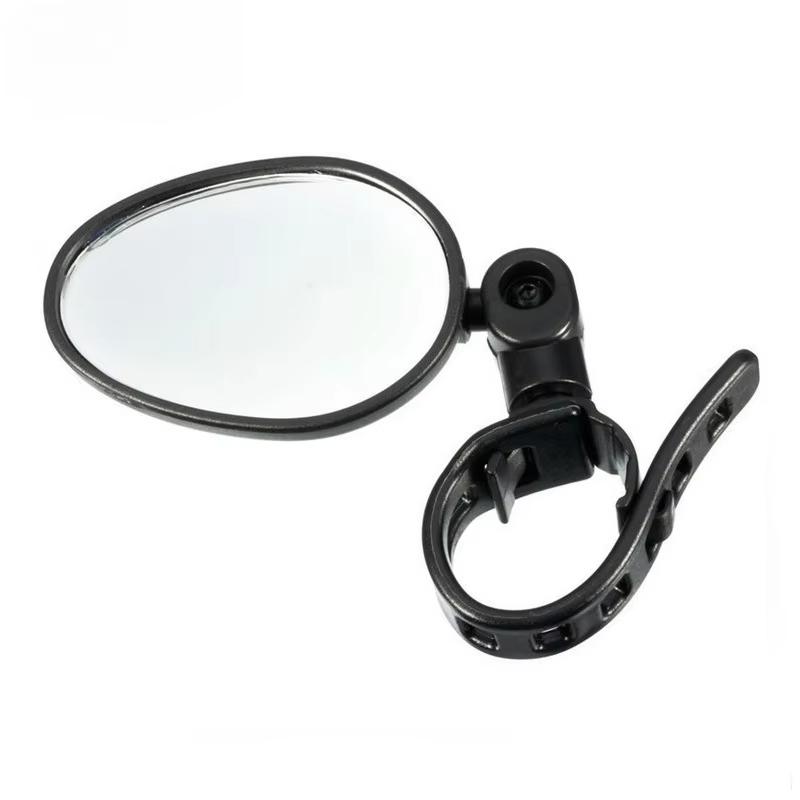 1/2pcs Bicycle Rearview Mirror 360° Rotation Adjustment Handlebar Mirror Wide-angle Convex Mirror Bicycle  Riding Accessories