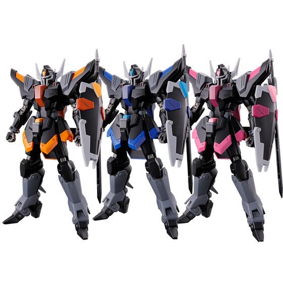 HG Black Knight Squadron Dra and Set 1/144 Liderard's, Daniel's Ryu's