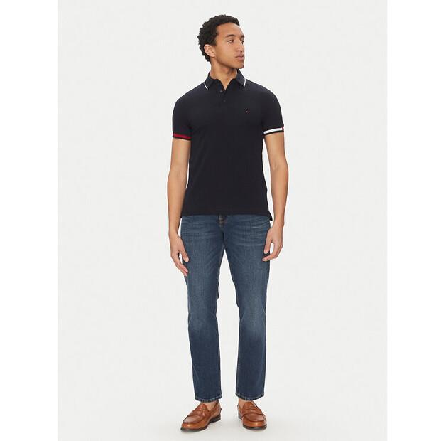 Tommy Hilfiger Flag Cuff Polo Shirt