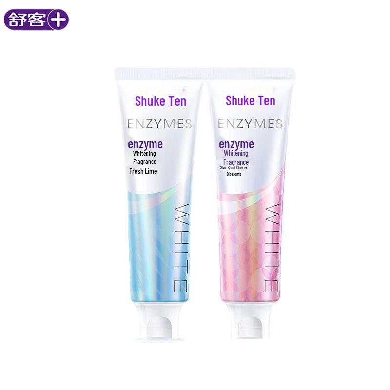 

Shuke Enzyme Fluoride Toothpaste (Cherry Blossom & Lime 2-Pack)