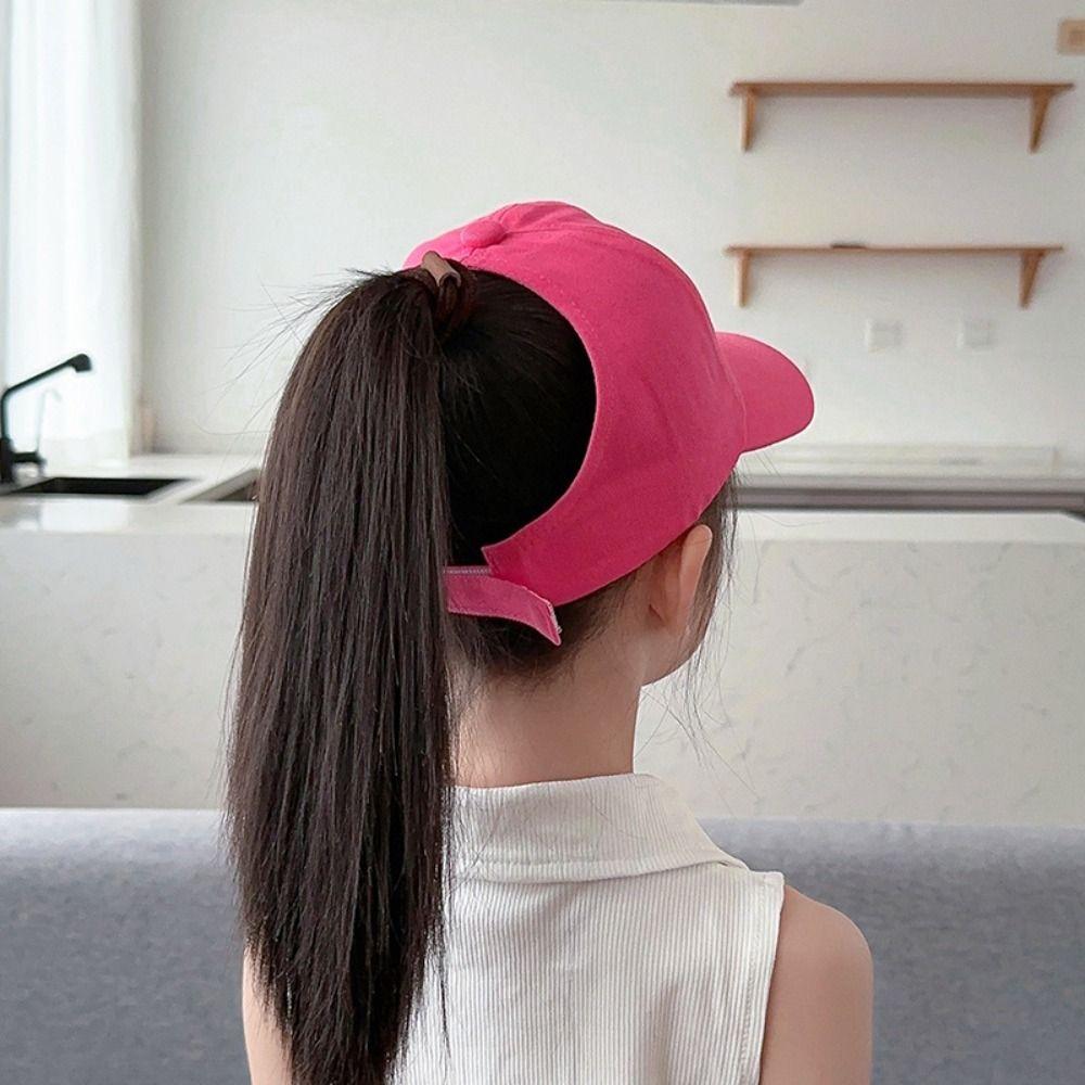 Korean Style Summer Kid Sunhat Shading Hat Children's Visor Hat Cute Half Empty Top Hat Baby