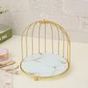 Golden Birdcage Dessert Display Stand