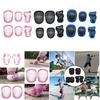 Kids Skateboard Bike Protective Gear Outfit Knee Elbow Wrist Pad Set