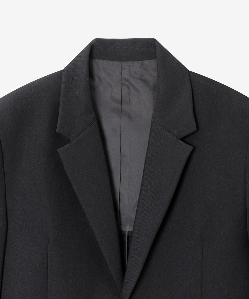 Mindbridge [Couture] Oversized Twill Minimalist Jacket