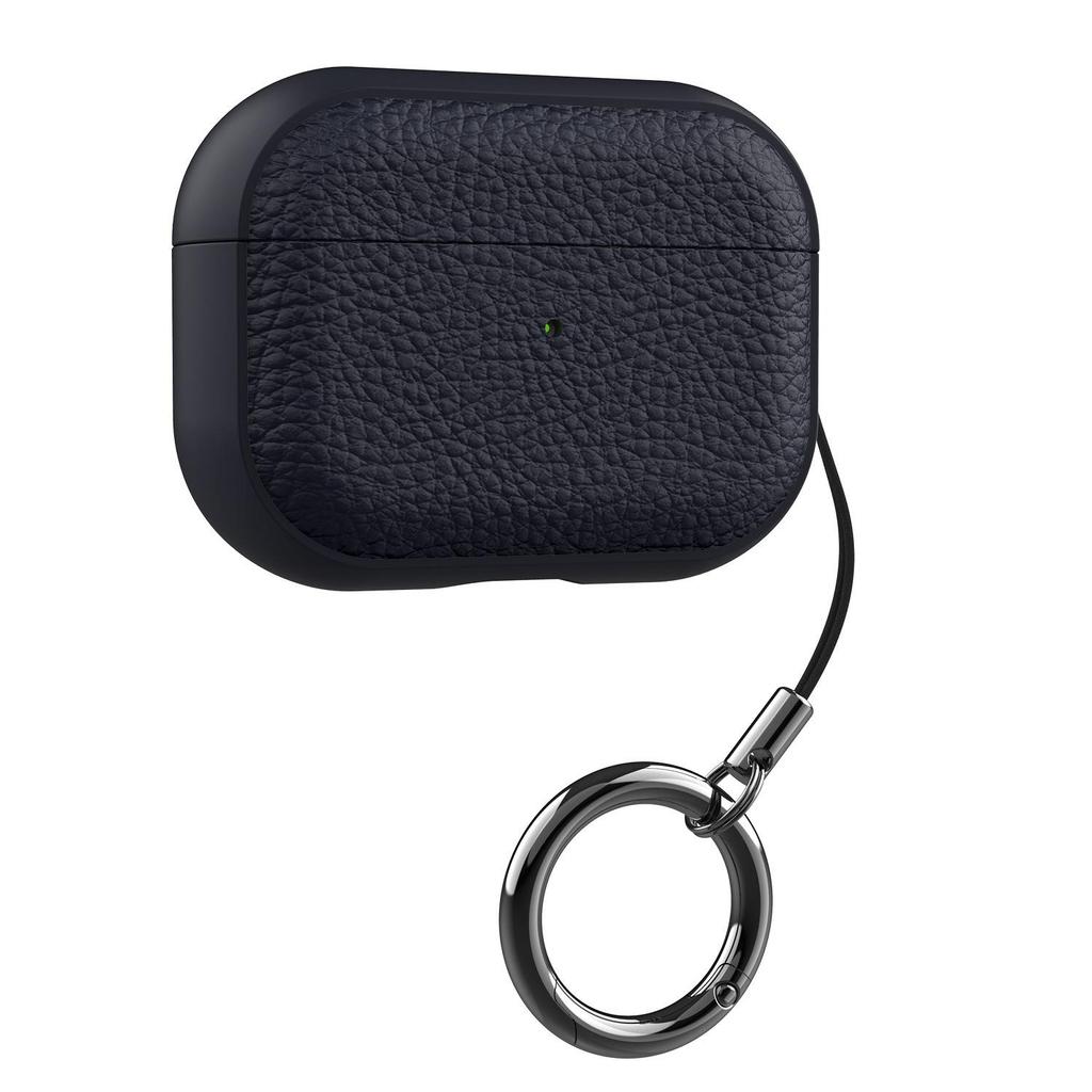 Lychee Pattern Leather Protective Case for AirPods 4th Gen, Pro 2, 2nd & 3rd Gen Apple Bluetooth Earphones