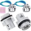 Turn Signal Light Socket Holder with Wire Harness Connector Compatible with Toyota Camry 4Runner Corolla Tacoma Scion tC Replace OE 90075-99078 2PCS
