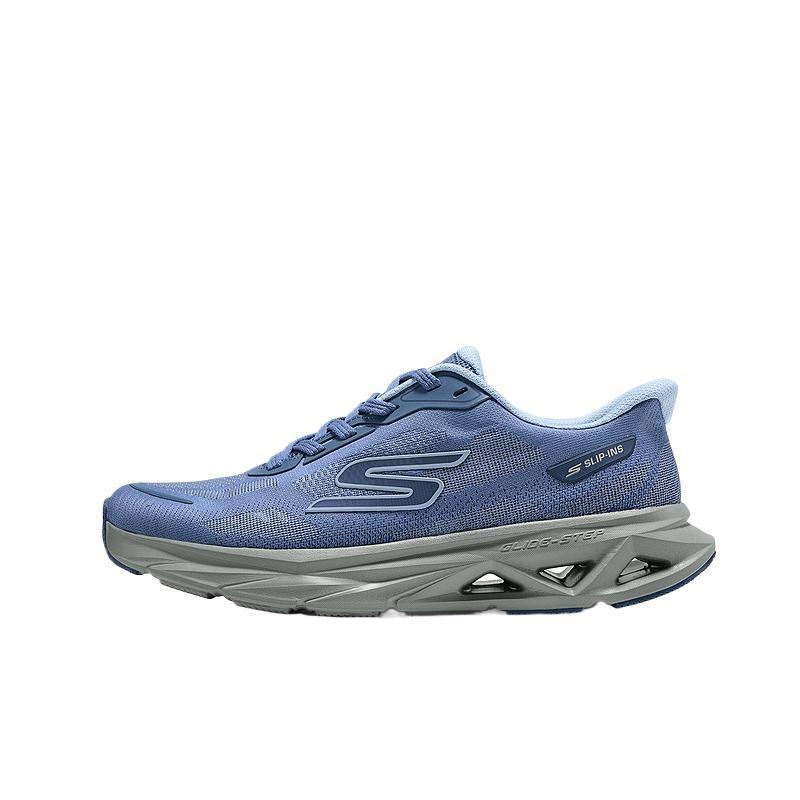 Skechers GLIDE STEP VORTEX Men Cushion Low Top Running Shoes 221042-BLU 39.5