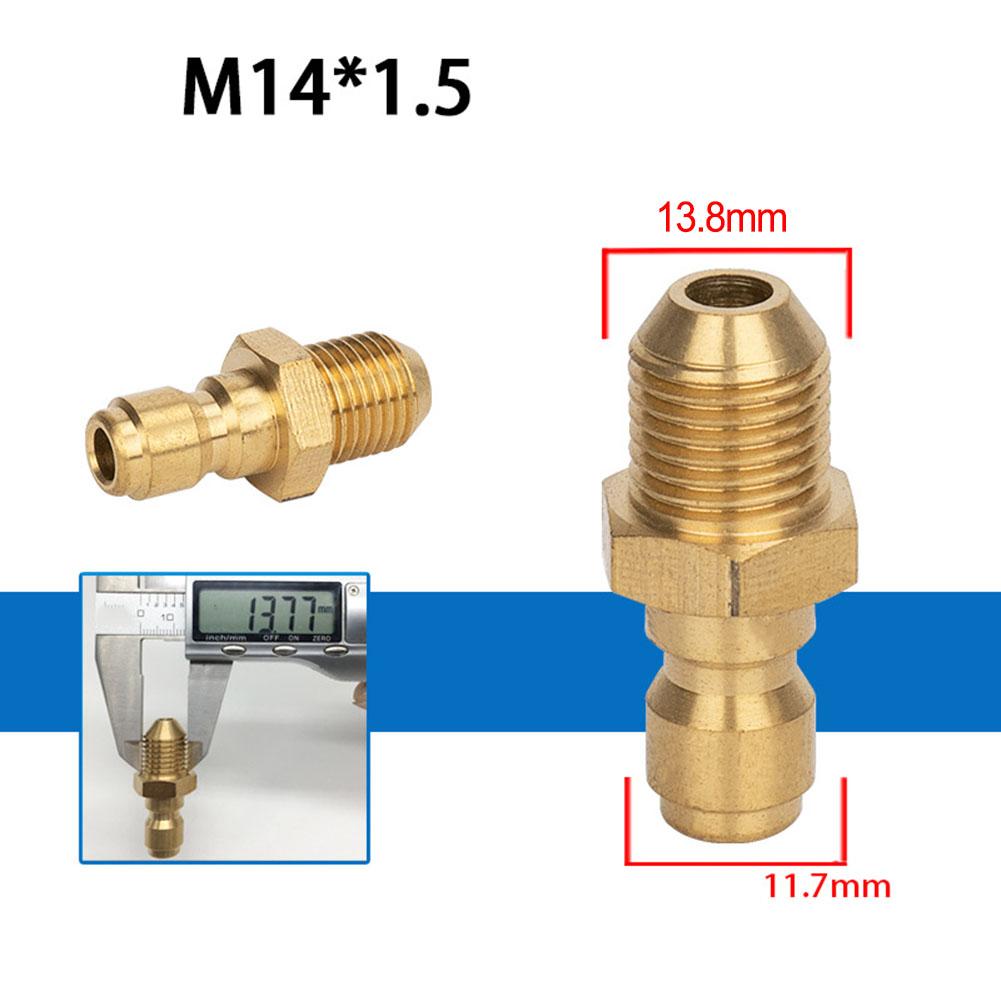 High Pressure Washer Connector 1/4 Inch Quick Release Connector Coupler Fitting For Garden Hoses Car Washer Lance Connector G1/4