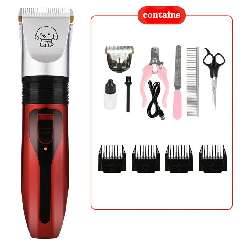 Pet Grooming Electric Clipper Set for Dogs and Cats