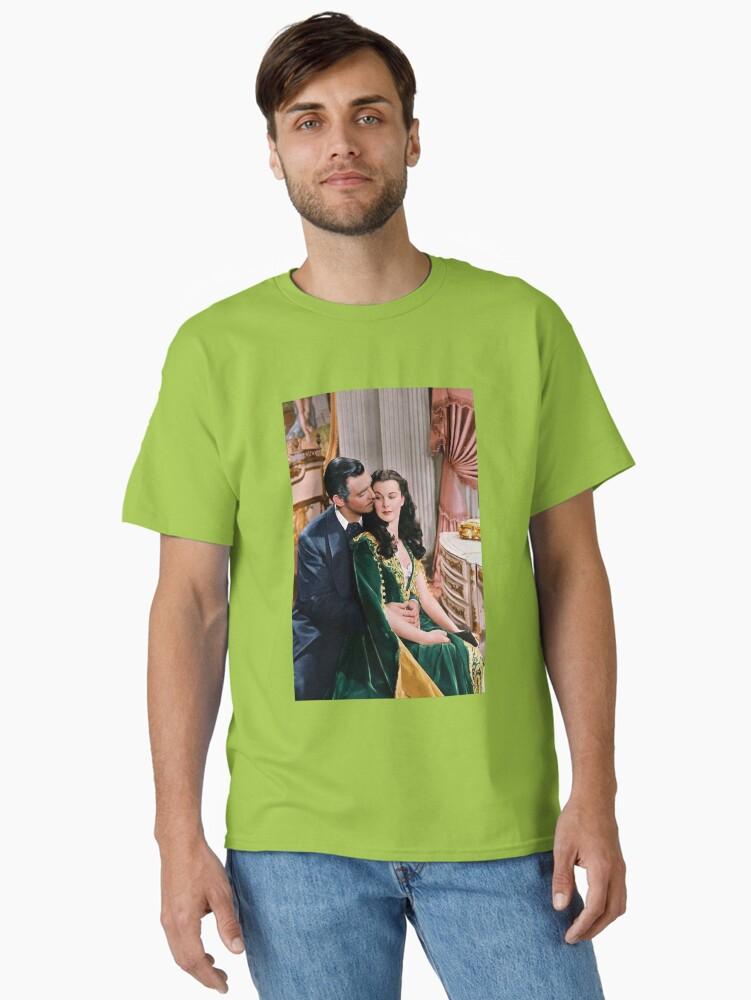 Gone with the Wind Retro Making Out With You Scarlett O'Hara Proverbs Classic T-Shirt