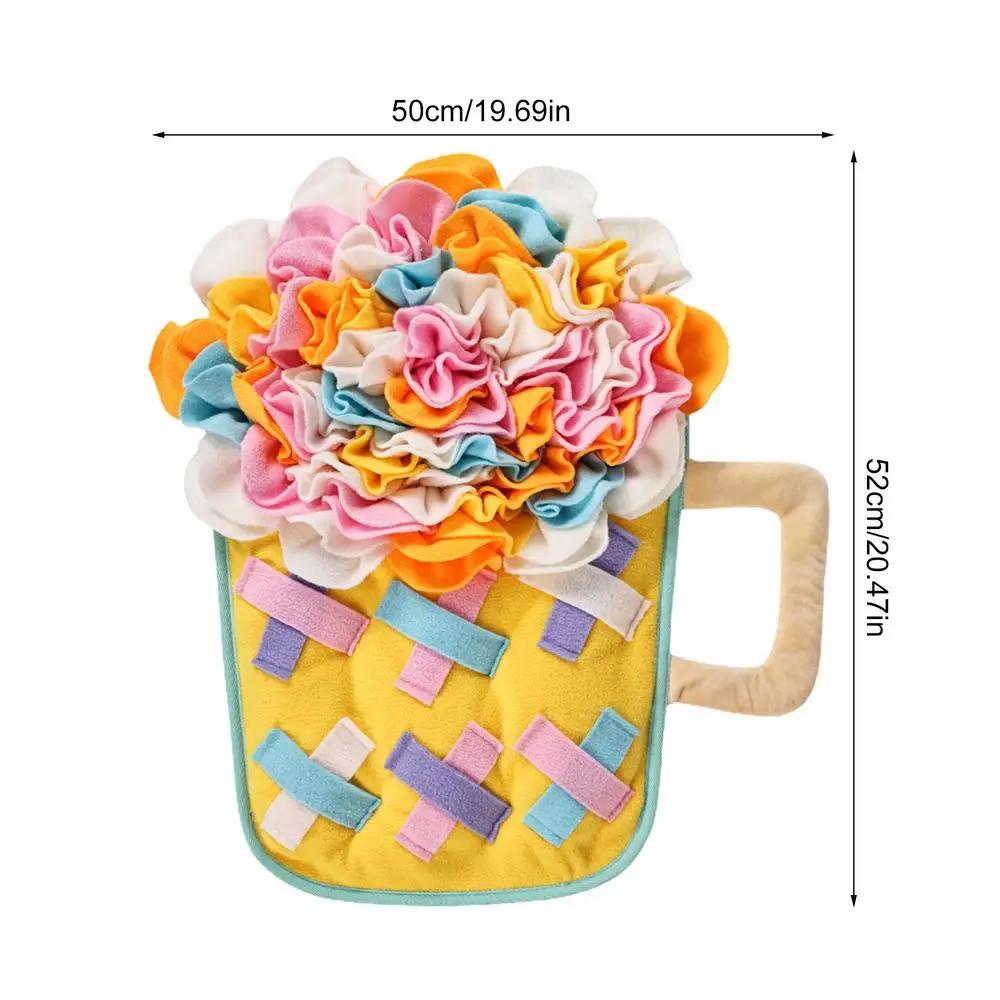 

Dogs Creative Training Blanket Tibetan Food Grinding Teeth Decompression Pet Toy Mat Leak Food Toys Slow Feeding