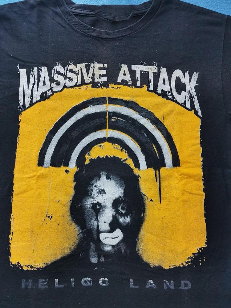 VTg Massive Attack 2010 Short Sleeve Black All Size Shirt AG2030 S