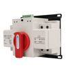 Dual Power Automatic Transfer Switch Red Handle 125A Generator Changeover Switch for Industry 400V