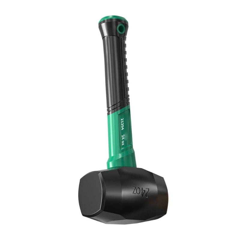 Shock Absorbing Rubber Mallets With Industrial Construction Suitable For Flooring Tile Furniture Assembly Home Projects