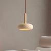 Nordic Style Stone Pendant Light Travertine Suspension Ceiling Hanging Lamp for Kitchen Island Living Room Chandelier Fixture