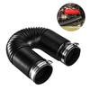 76mm3in Car Cold Air Intake Pipe Flexible Duct Tube Hose Universal Car Accessories