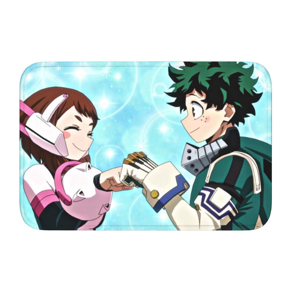 My Hero Academia Boden Tür Küche Badezimmer Matte Anti-Rutsch Innen Fußmatte Garage Wohnzimmer Eingang Teppich Fußmatte