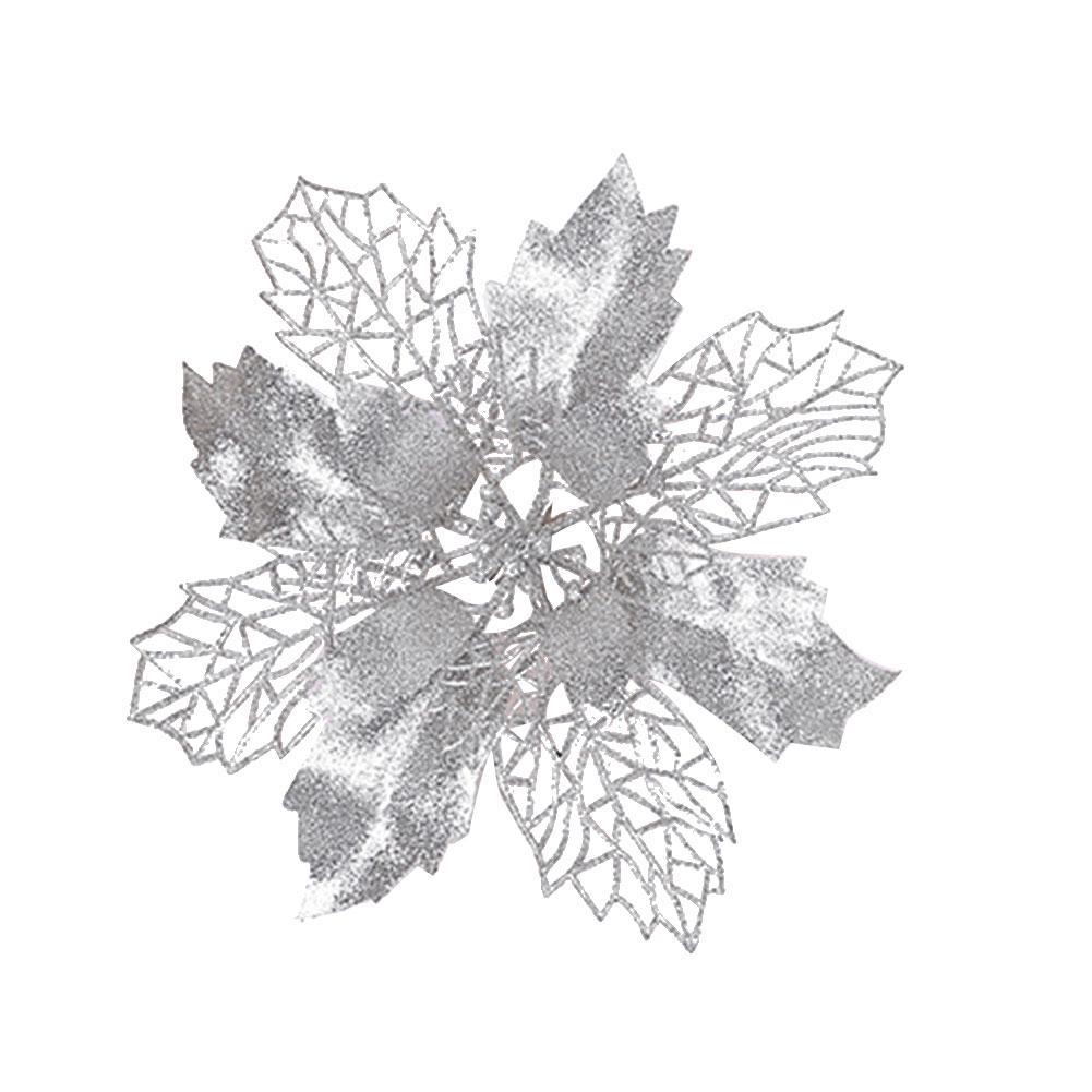 

Полый цветок дерево подвесное украшение фестиваль рождественский окно искусственный цветок серебряный
