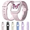 3D Laser‑Engraving Silicone Watch Band for Apple Watch 38mm 40mm 41mm Series11 42mm, Replacement Strap, Strap Only