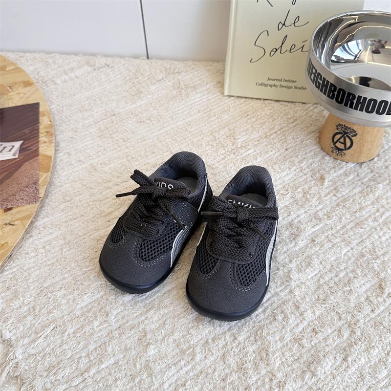 Kids' Versatile German Training Sneakers - 2025 Autumn Mesh Style for Girls & Boys