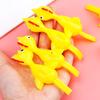10/20/30PC Mini Yellow Sticky Finger Catapult Chicken Shooting Toy Boys Girls Gifts Children's Day Birthday Party Gifts Pinata Filling