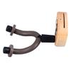 Wandmontierter Gitarrenhalter mit Hygrometer Holz Rutschfest Multifunktionaler Gitarrenhaken für Violine Mandoline Bass Leicht