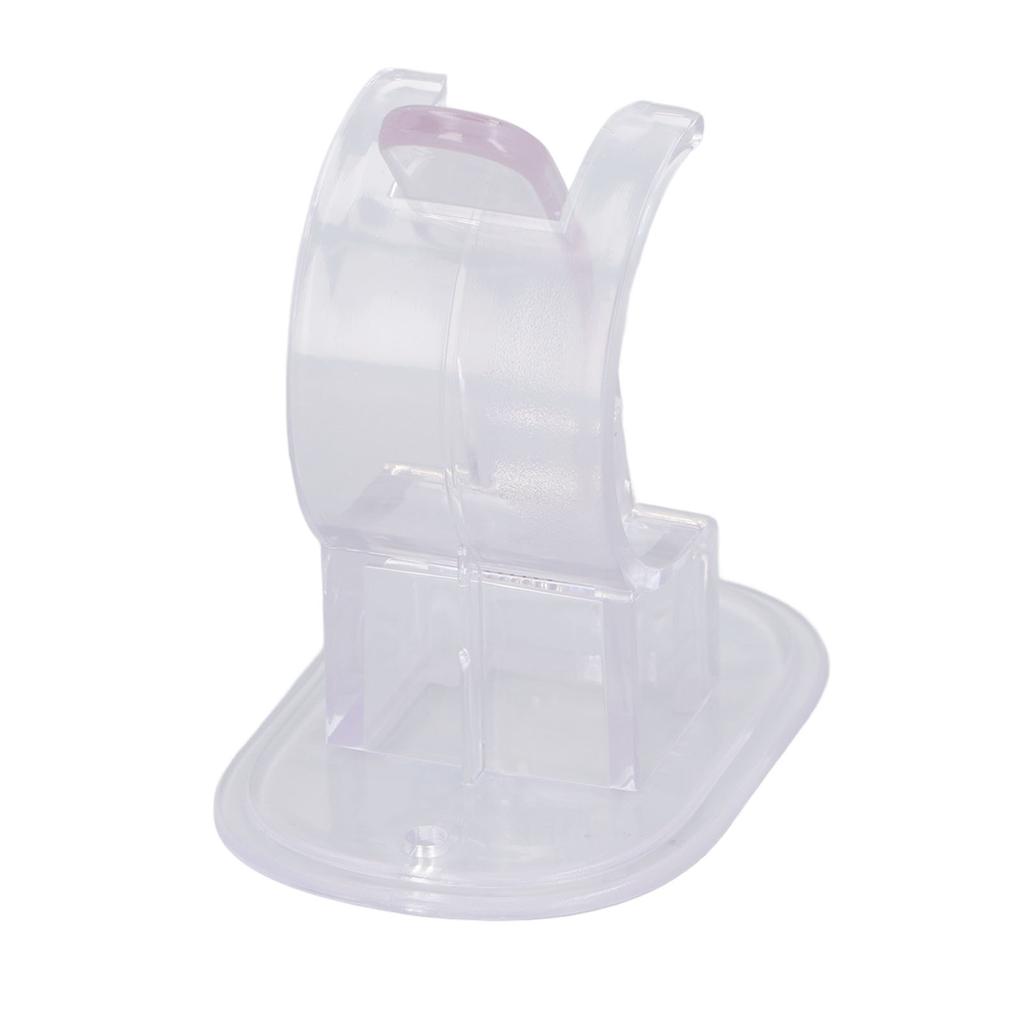 4PCS Curtain Rod Clip Brackets Self Adhesive No Drilling Curtain Rod Holder for Rod Diameter Less Than 4.2cm