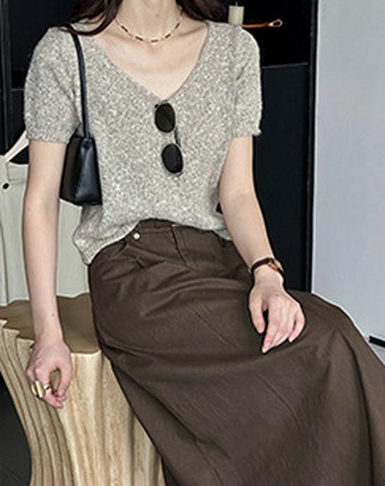 Juzhi 2024 Autumn High-Waist Korean Style Draped Casual Pants 1613