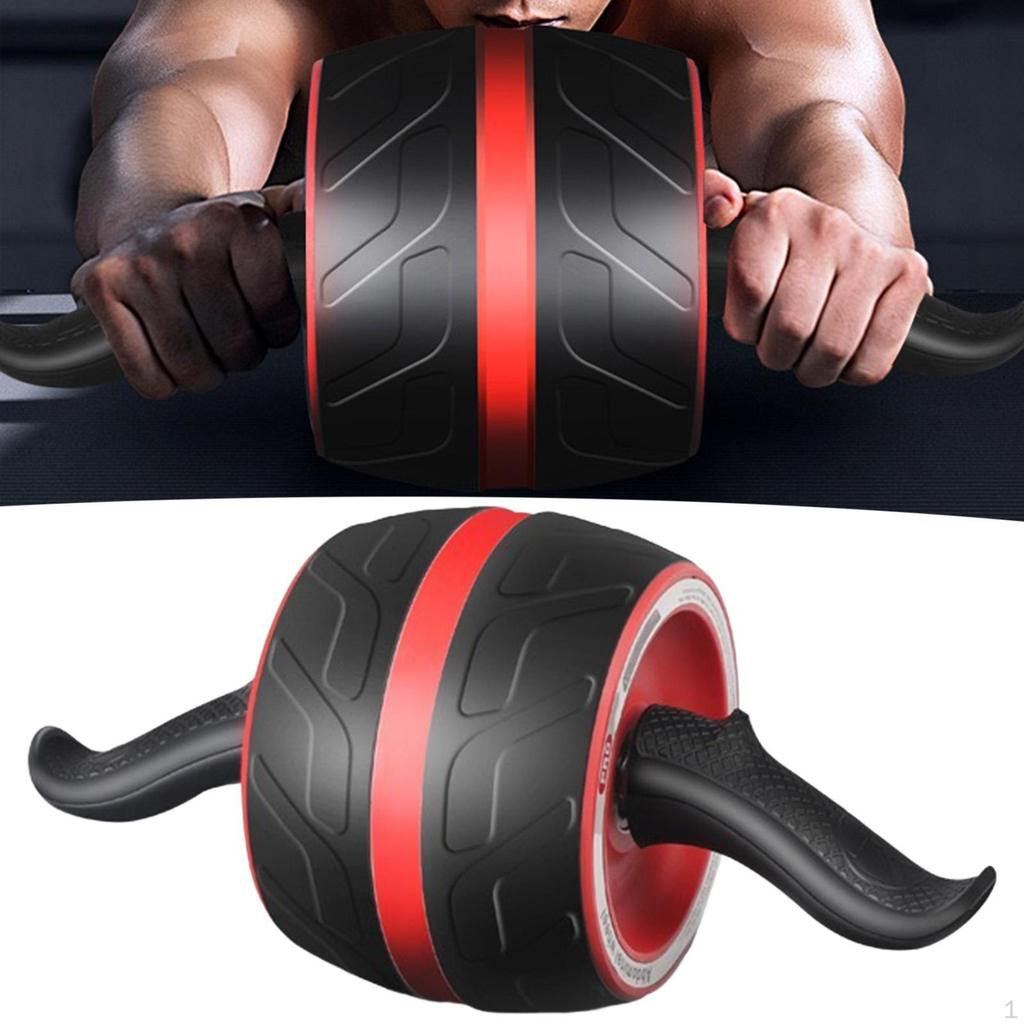 Bauchmuskelroller Trainingsgerät Krafttraining Geräuschlos Kompakt Bequem Professionell